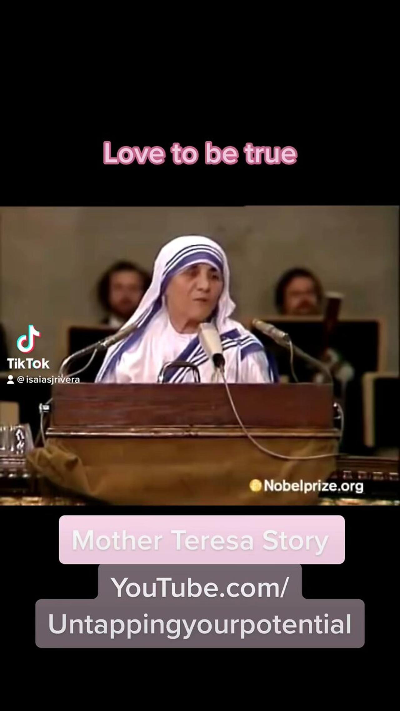 Mother Teresa Story