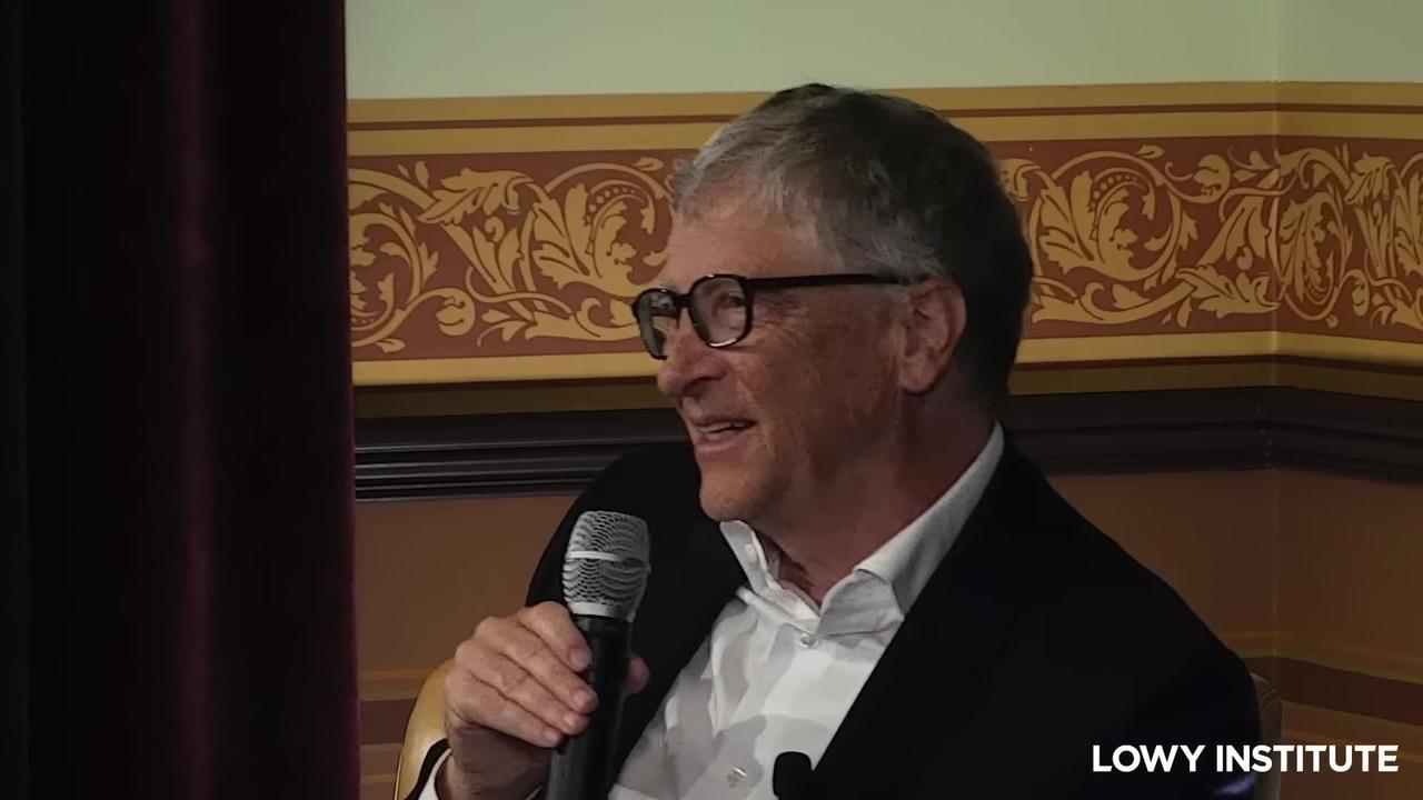 Bill Gates Answers Question At The Lowy Institute And Offers His Thoughts On The Current Vaccines