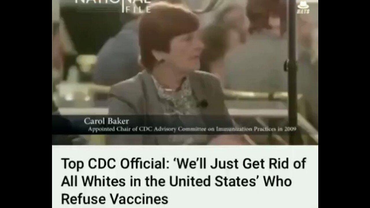 CDC asking for the Genocide of White People