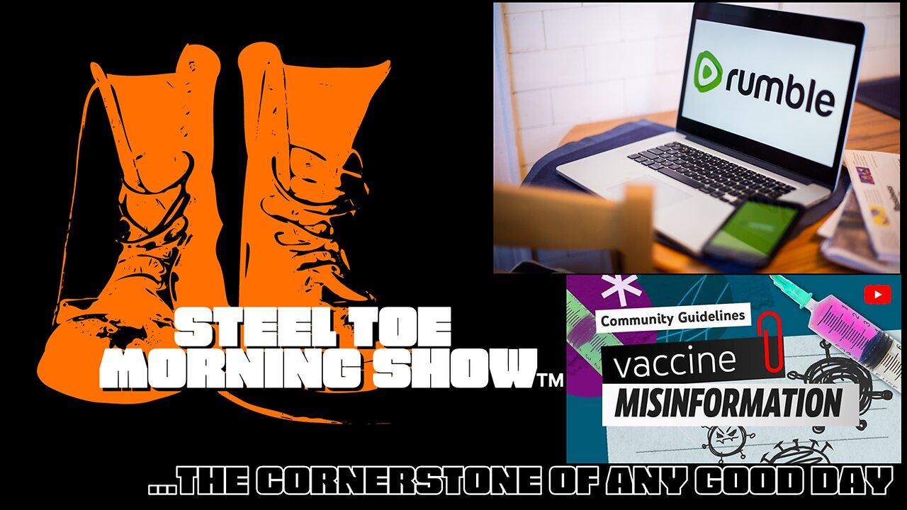 Steel Toe Morning Show 02-02-23: Our First Show on Rumble
