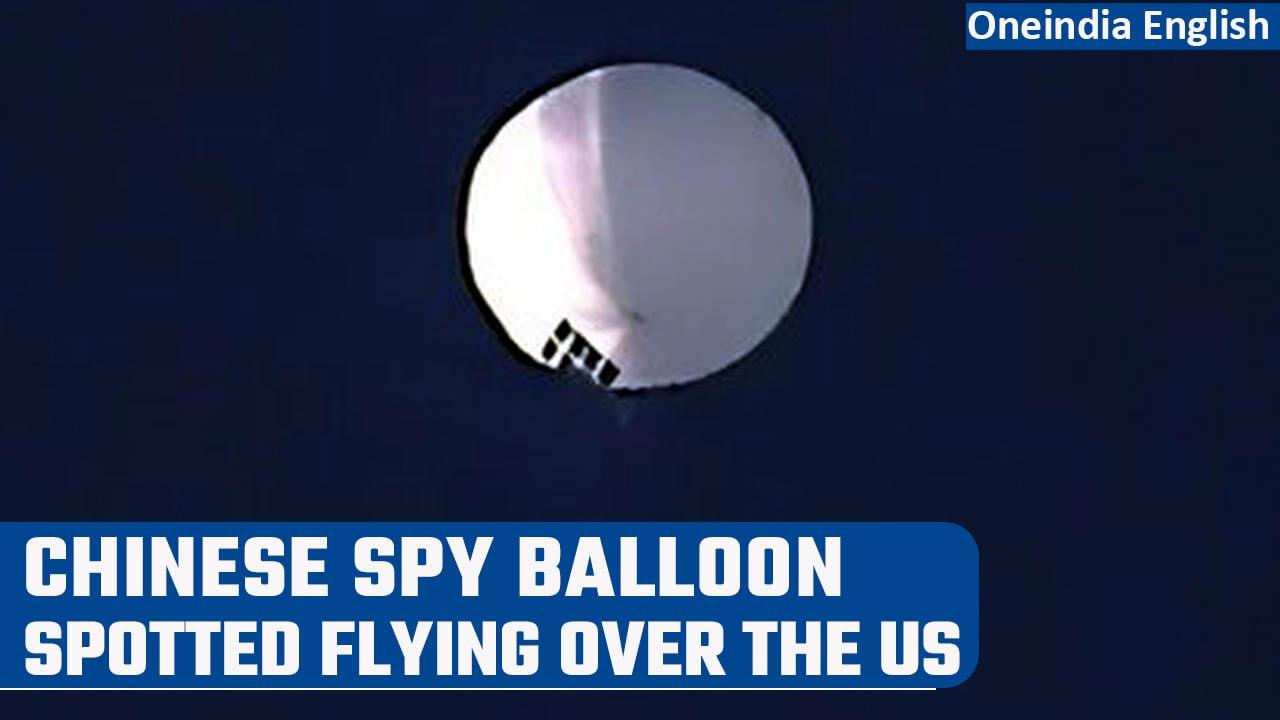 Chinese spy balloon floats over US skies, tracked by Pentagon | Oneindia News