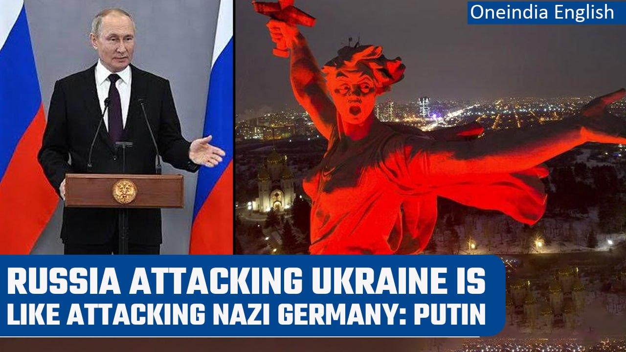 Putin evokes Stalingrad to justify the invasion of Ukraine | Oneindia News