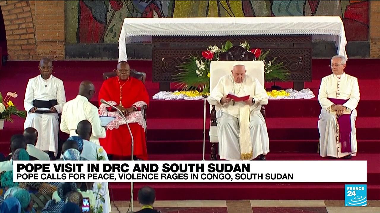 Pope Francis wraps up DR Congo visit, heads to South Sudan