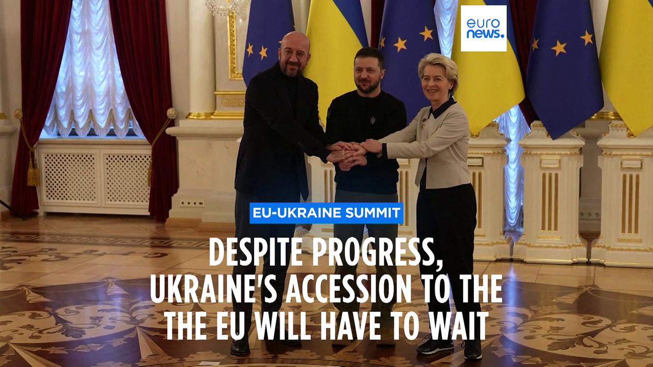 EU-Ukraine summit is 'proof that Russia can't break us', says Zelenskyy
