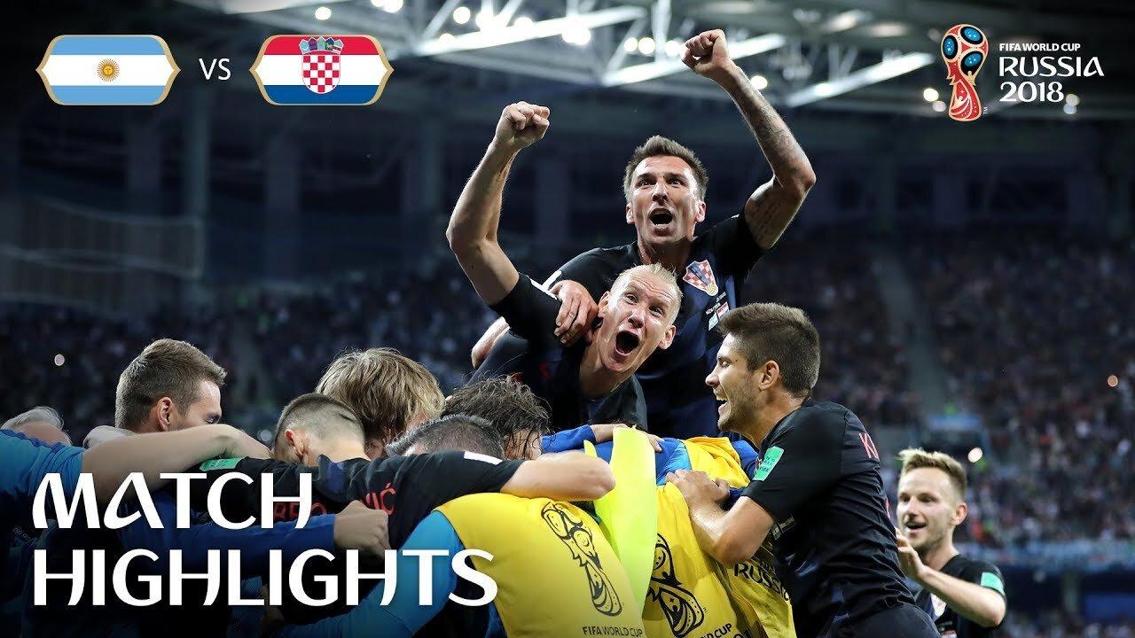 Croatia vs Argentina 3-0 Fifa World Cup 2018 All Goals and Extended Highlights