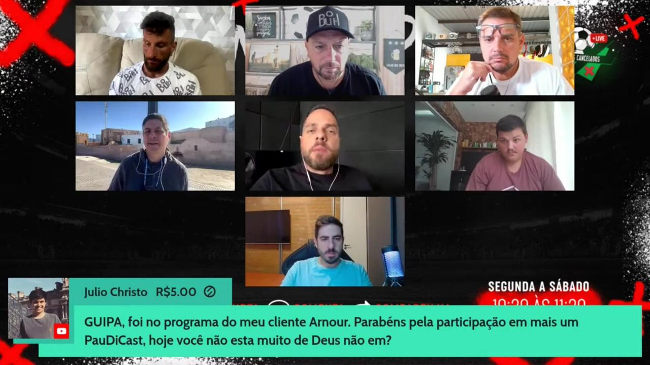 Os Cancelados 02/02/23 - Alê Oliveira: "para esse elenco do Flamengo, o Dorival Júnior era melhor"