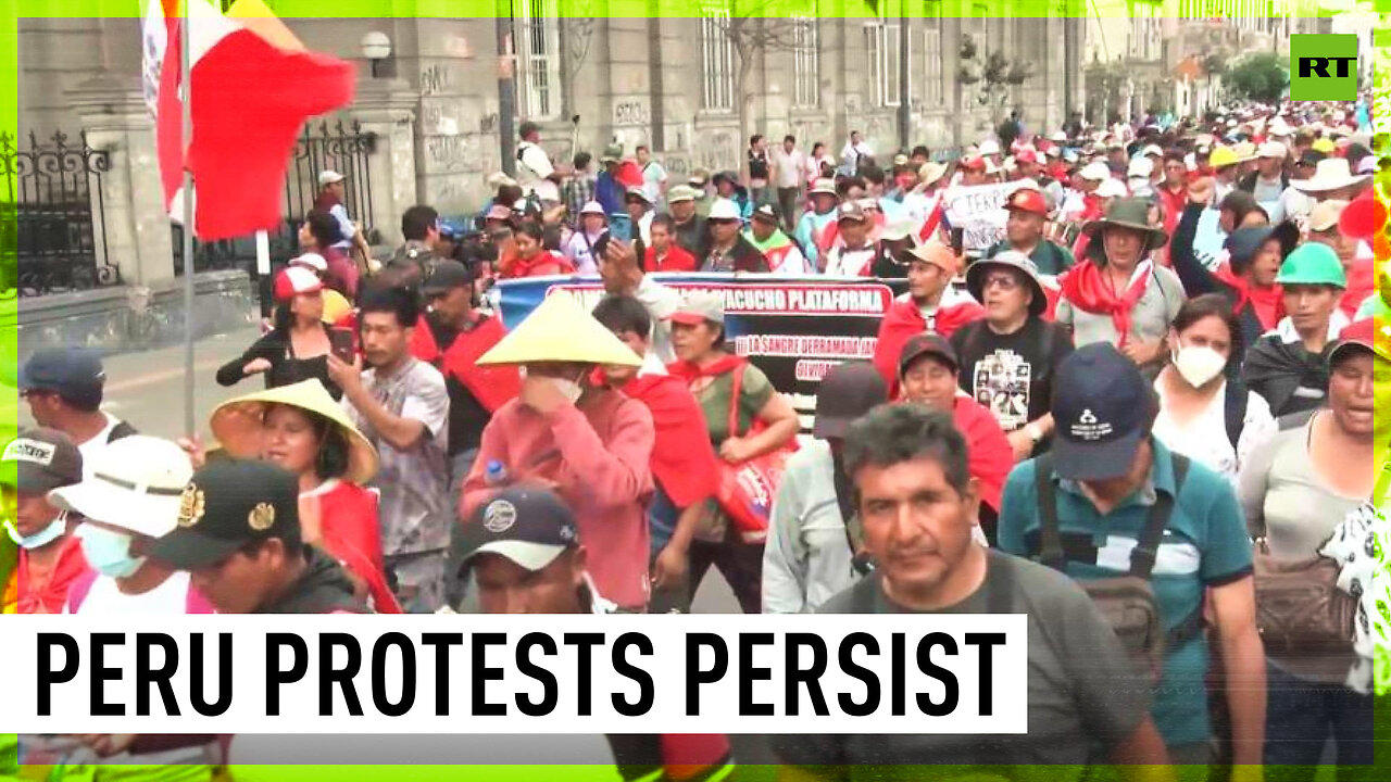 Lima hit with another round of massive anti-govt protests