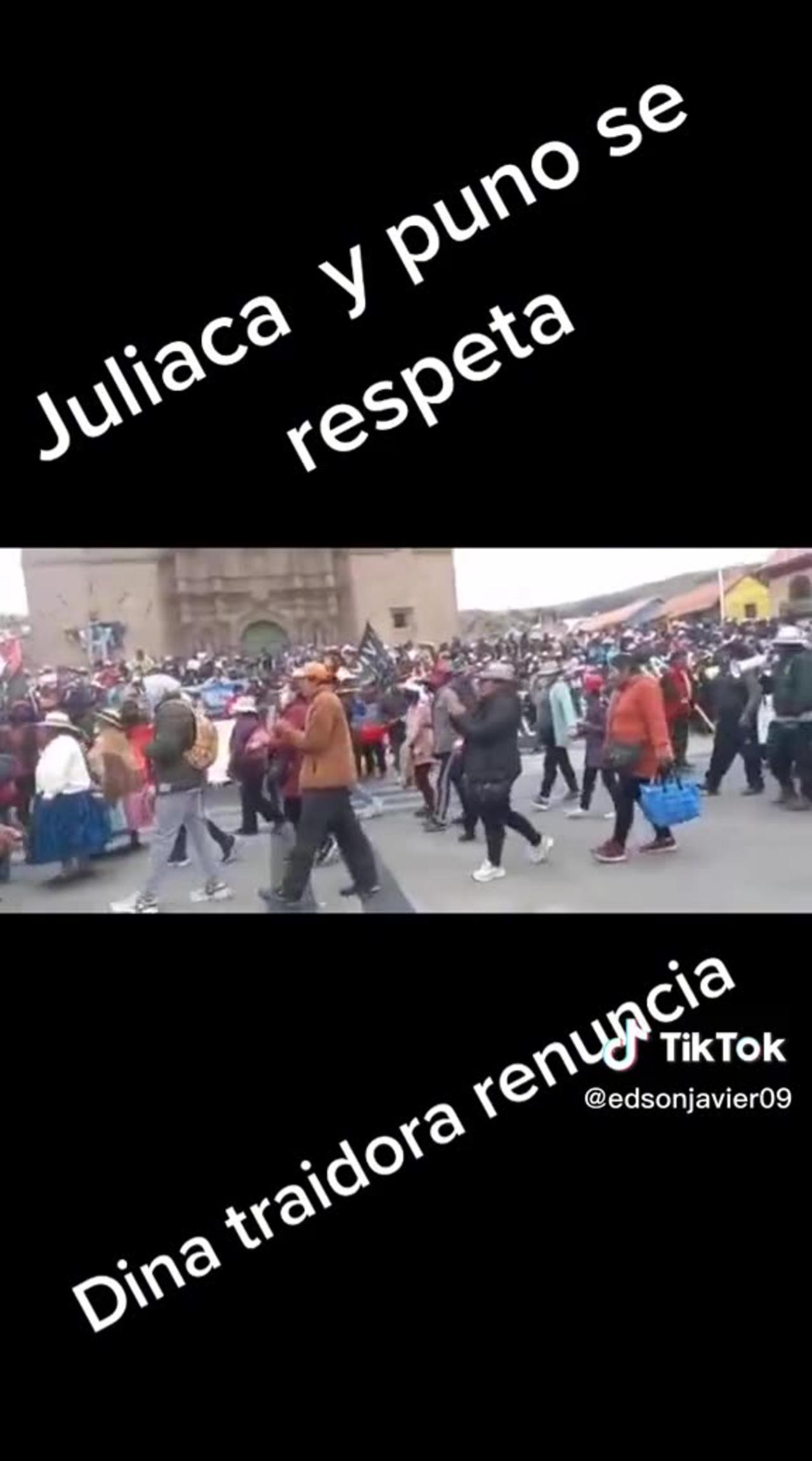 JULIACA PUNO PERU SE RESPETA