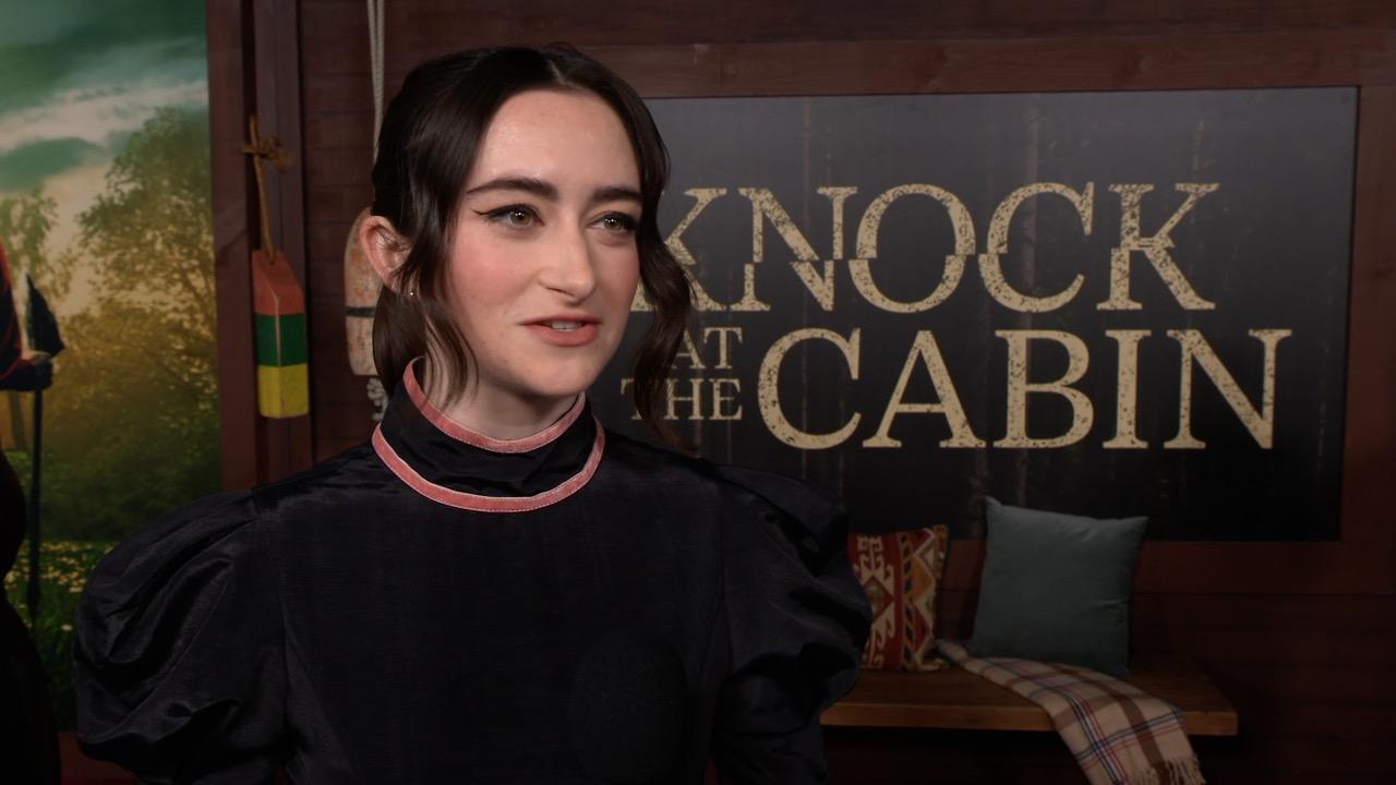 Knock At The Cabin World Premiere Abby Quinn Interview
