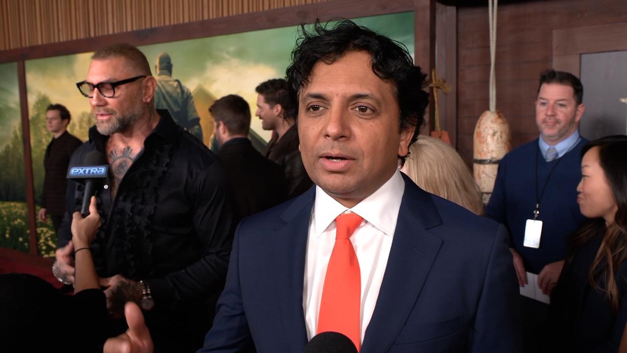 Knock At The Cabin World Premiere M. Night Shyamalan Interview