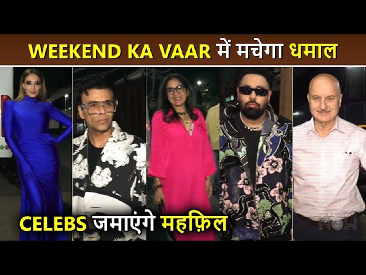 Bigg boss 16 Weekend Ka Vaar Dhamaka-Karan Badshah Flaunt Fancy Jackets, Iulia Vantur Spotted