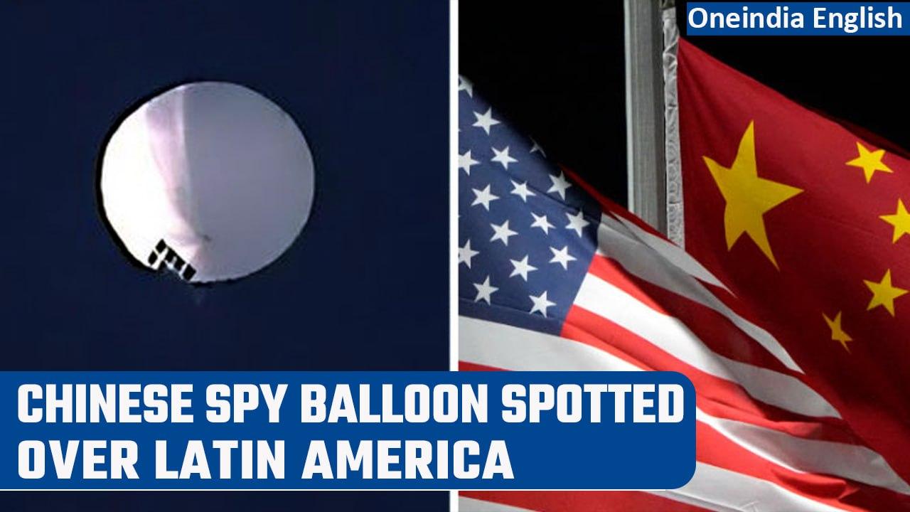 After US, 2nd Chinese spy balloon spotted over Latin America | Oneindia News
