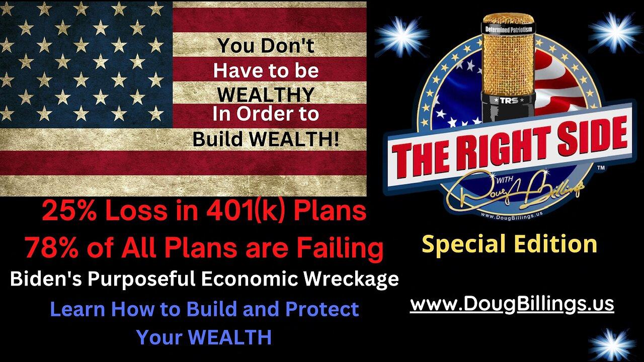 ECONOMIC ALERT! 401(k) Plans Lose 25% in 2022