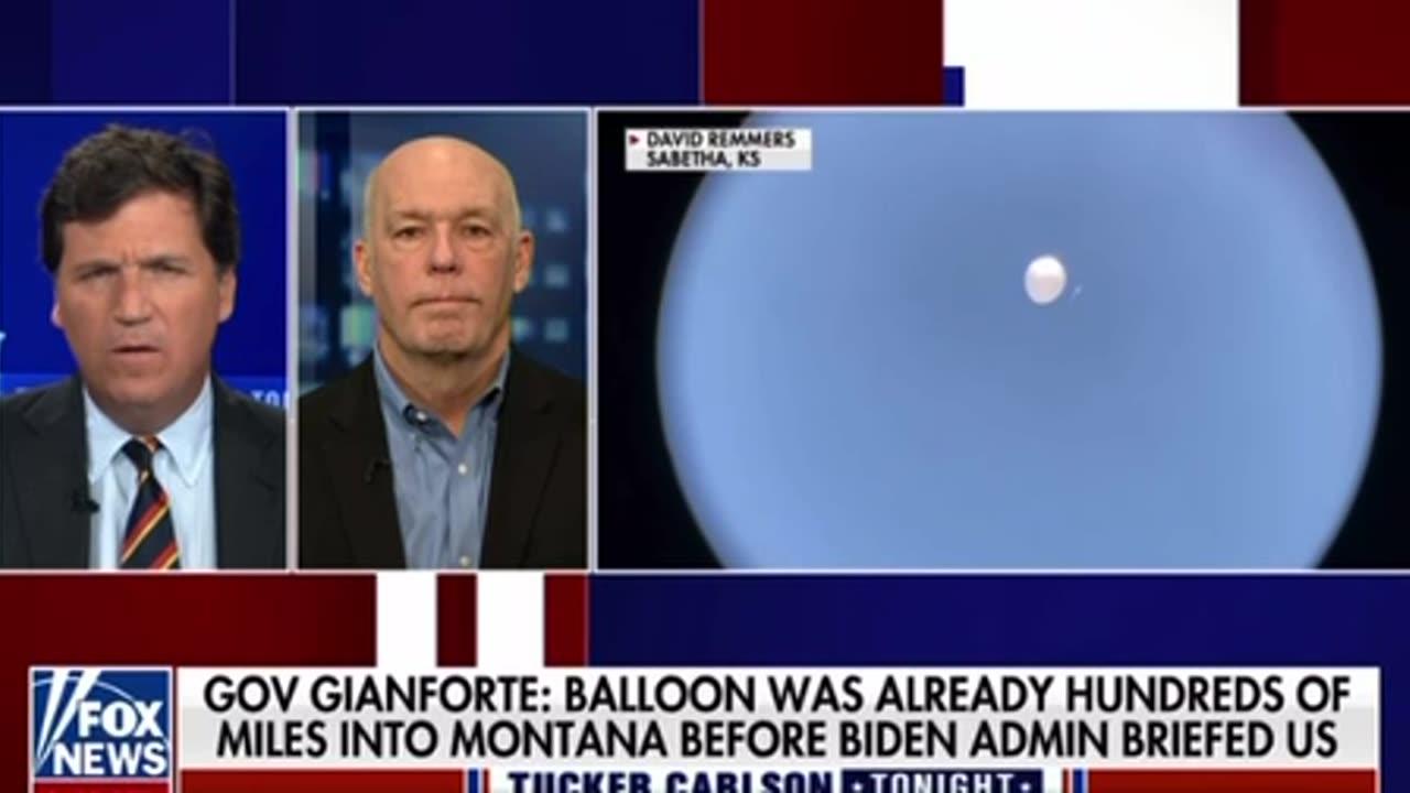 The Governor of Montana Reacts to the Explosion in the Sky, Where the Chinese Spy Balloon Was