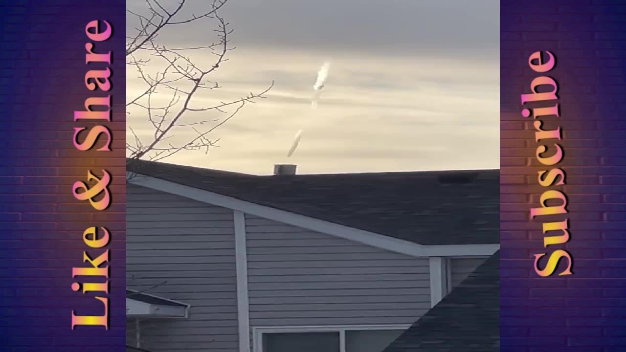 [Chinese spy balloon explosion in the sky over Montana ...Video Just Leaked