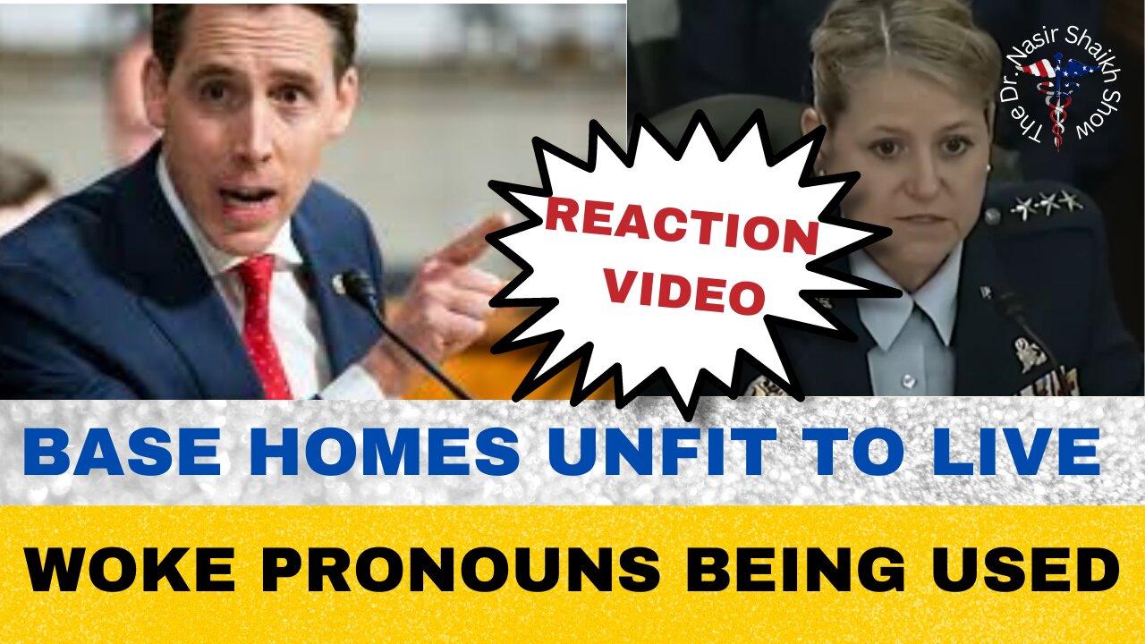 Josh Hawley Asks General Why Army Base Homes One News Page VIDEO