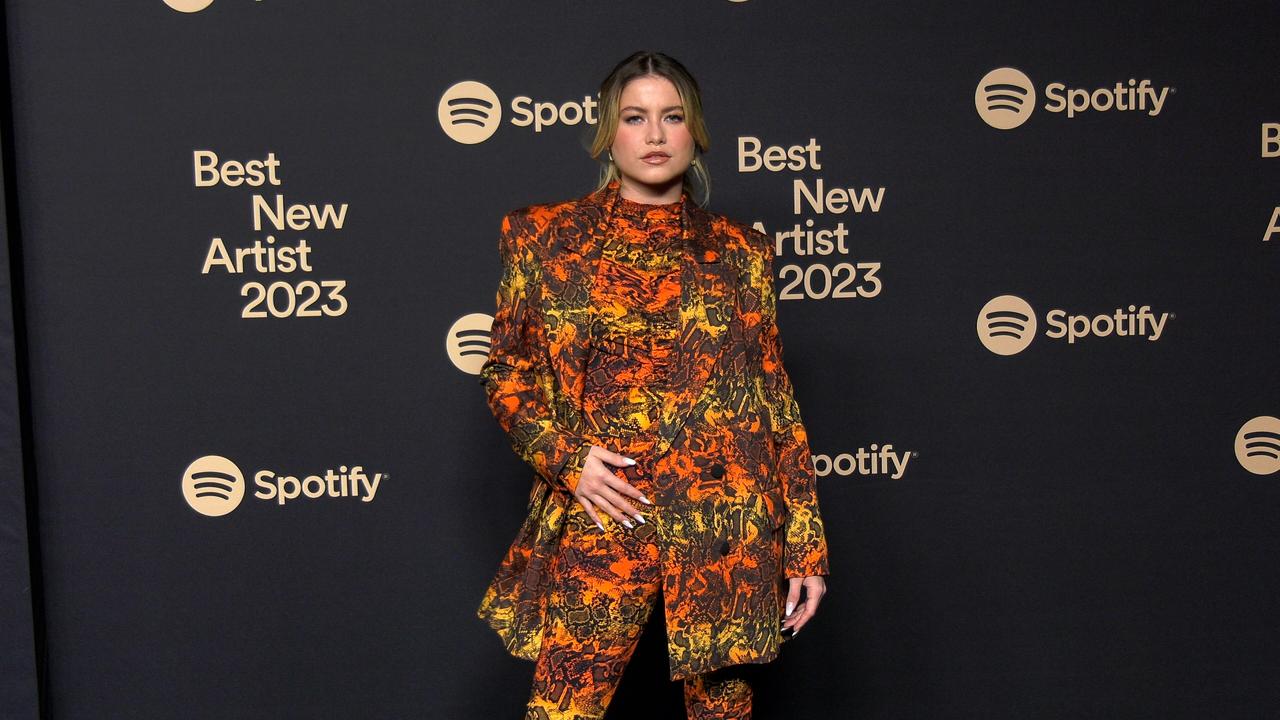 Sofia Reyes 2023 Spotify's Best New Artist Party Black Carpet | Grammy Party