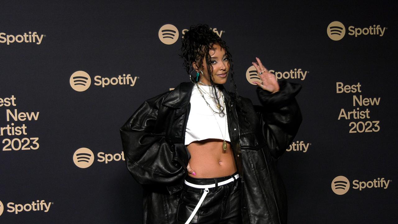 Tinashe 2023 Spotify's Best New Artist Party Black Carpet | Grammy Party