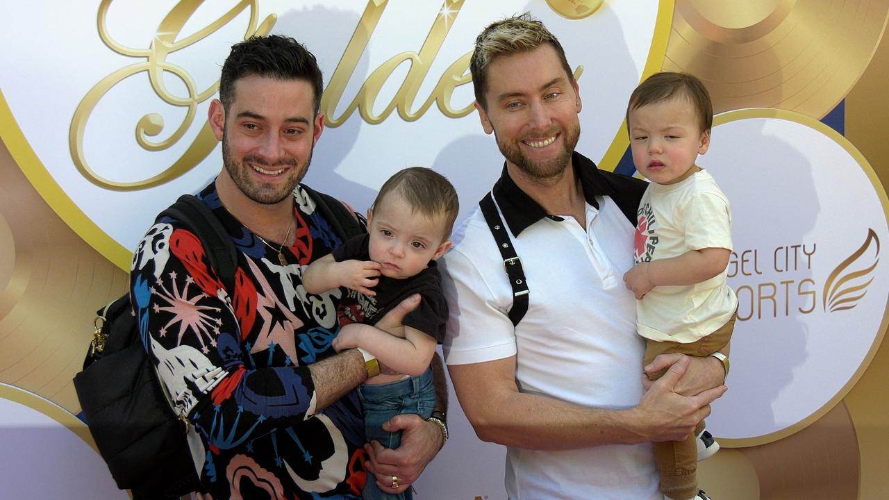 Michael Turchin and Lance Bass 10th Annual 'Gold Meets Golden' Red Carpet Event in Beverly Hills