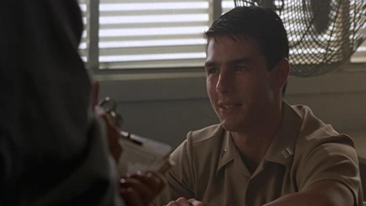 Top Gun  "I guess when I see something, I go right after it" scene