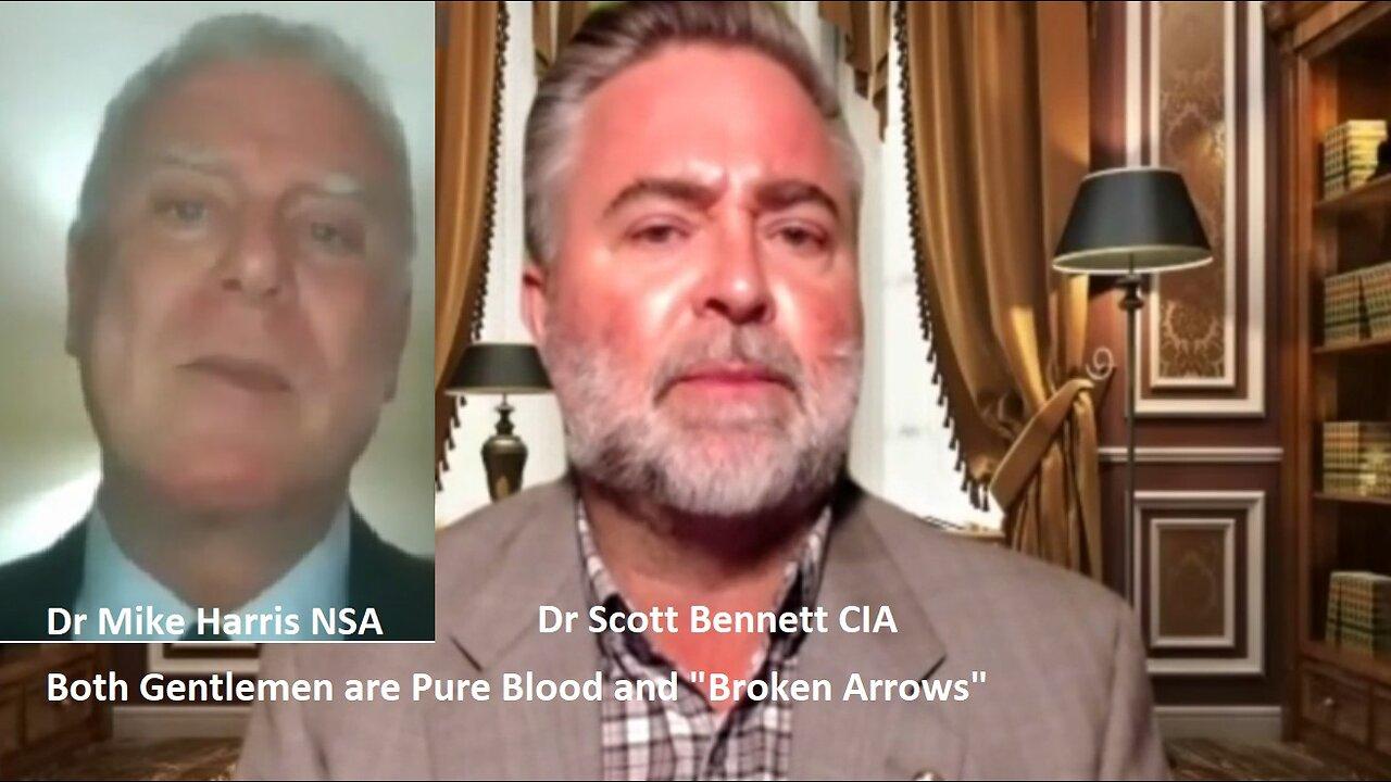 Dr Scott Bennett CIA with Dr Mike Harris NSA: USA is turning into Soviet Union. Pentagon 2001 Attack. US Military is in Tragic S