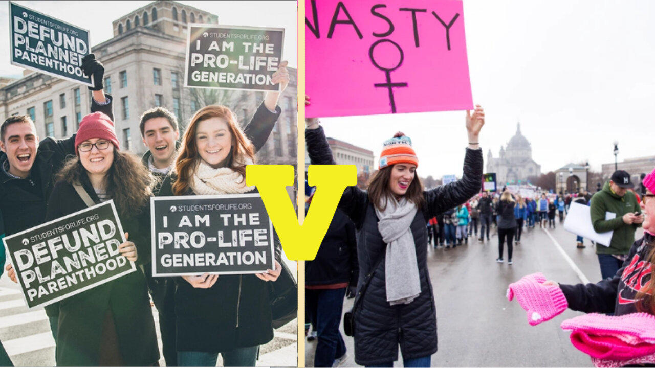 March For Life FIGHTS BACK Against Womens March