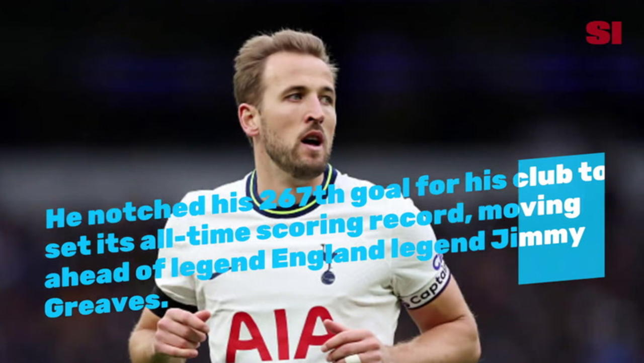 Harry Kane Breaks Tottenham All-Time Goalscorer Record