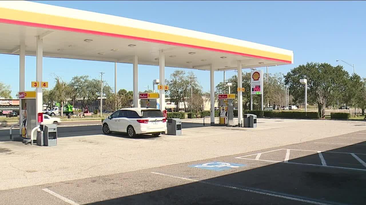 Surveillance video shows shooting, carjacking at Hillsborough County gas station