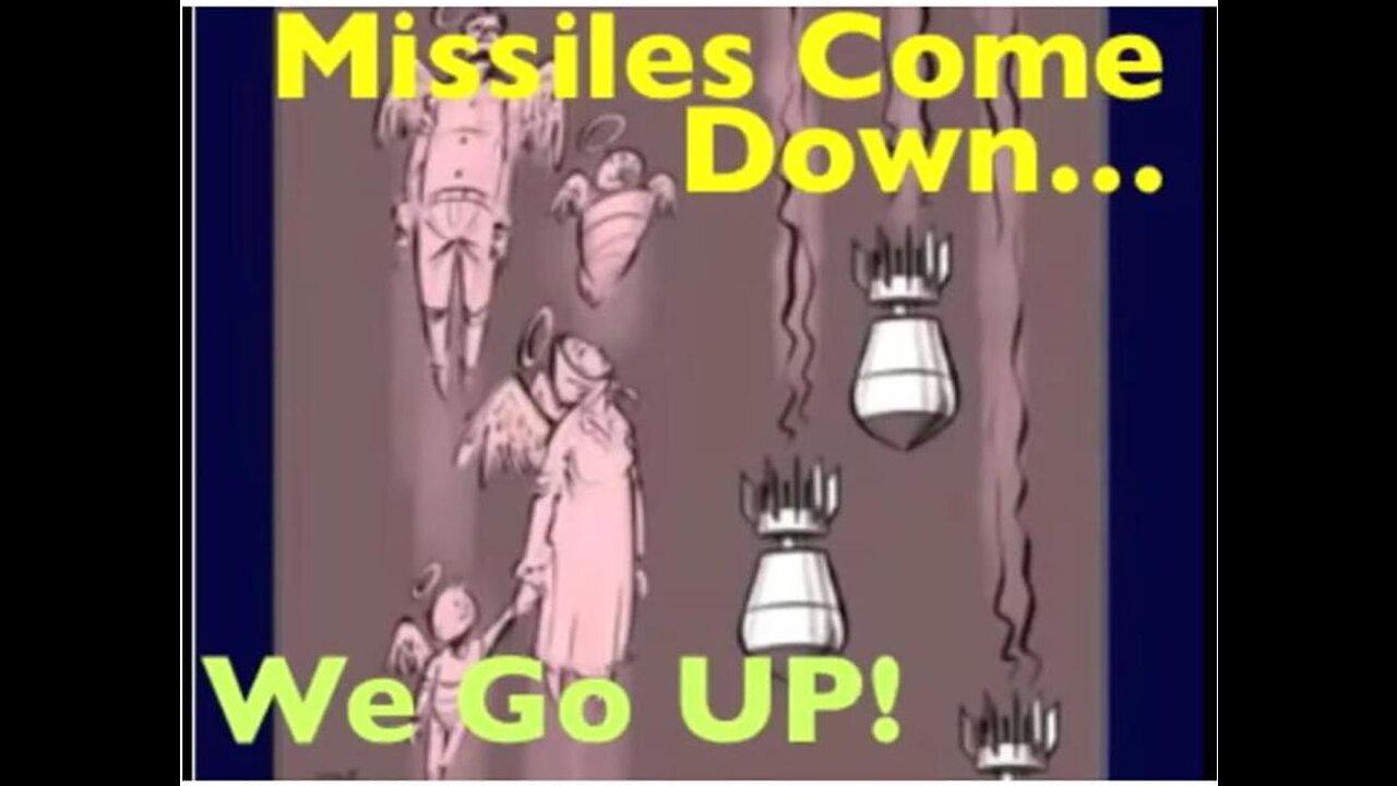 Missiles come down we go up one news page video