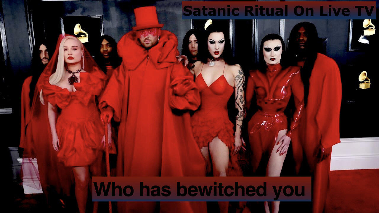 Sam Smith"s Shockingly Satanic Grammy Performance.