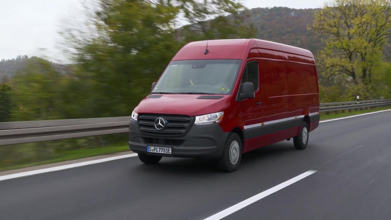 Test drive new Mercedes-Benz eSprinter