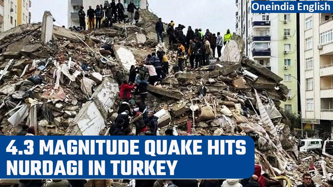 Turkey Earthquake: 4.3 magnitude quake its Nurdagi, death toll crosses 8,000 mark | Oneindia News