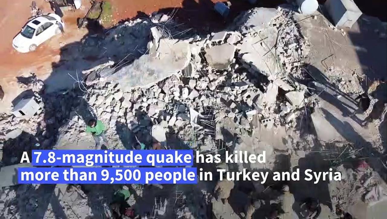 Search for earthquake survivors continues in Turkey and Syria