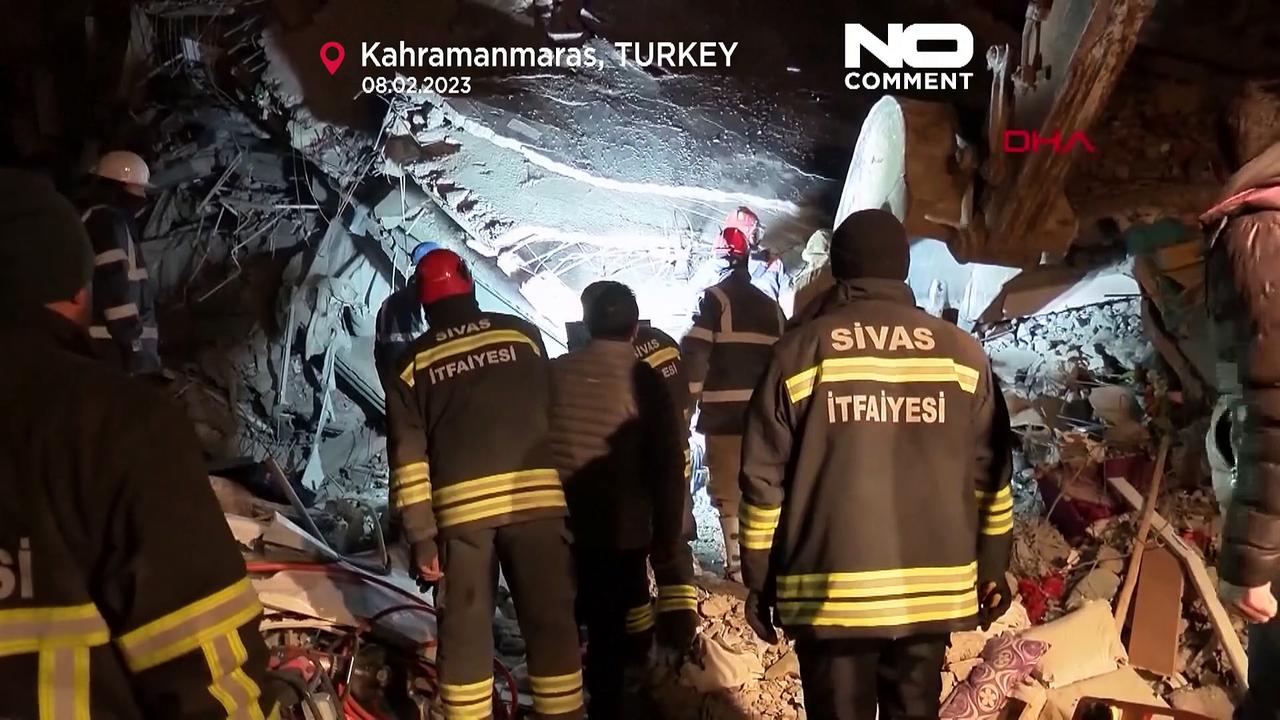 WATCH: Two children rescued from quake rubble after 43 hours