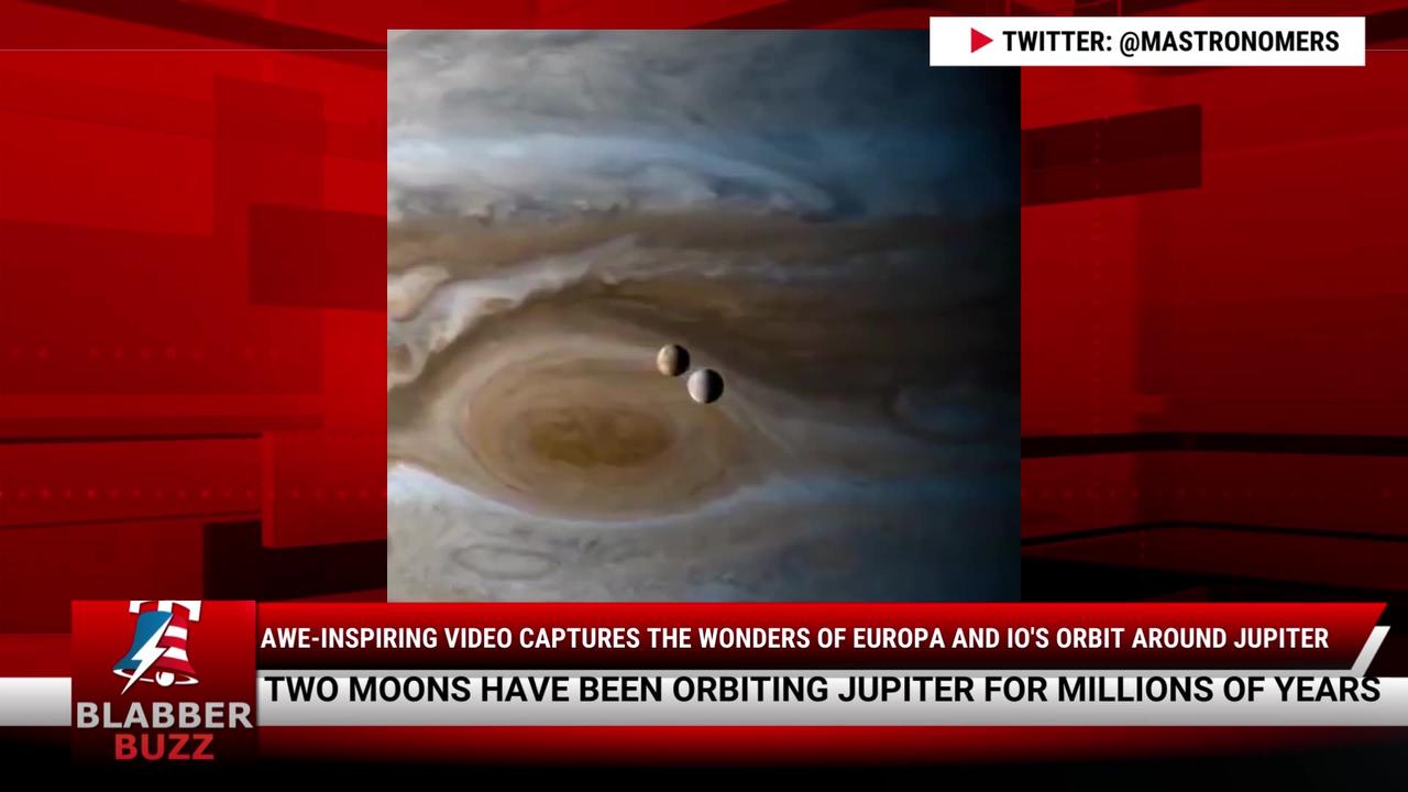 Awe-Inspiring Video Captures the Wonders of Europa and Io's Orbit Around Jupiter