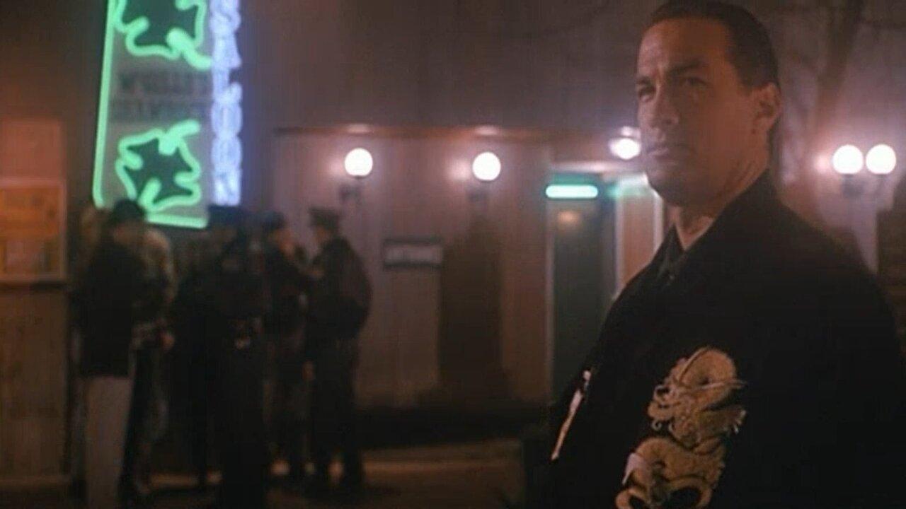 Marked For Death "Jimmy Fingers is giving them everything" scene