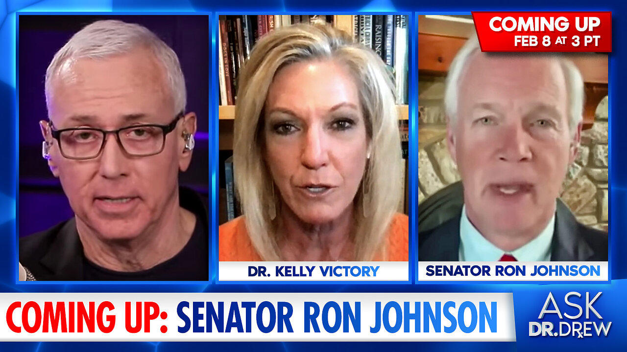Sen. Ron Johnson: CDC Is HIDING mRNA Vaccine Injury Data. LIVE w/ Dr. Kelly Victory – Ask Dr. Drew