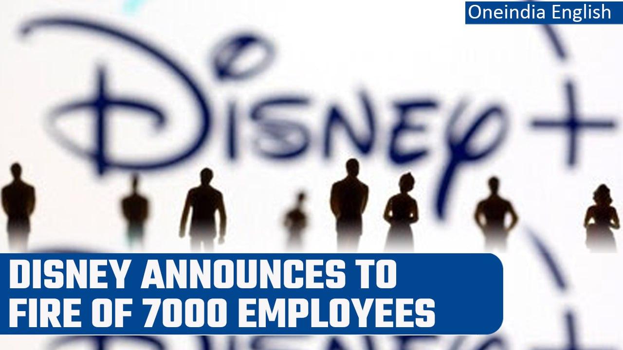 Disney to lay off 7,000 employees to cut costs after subscriber rate declines | Oneindia News