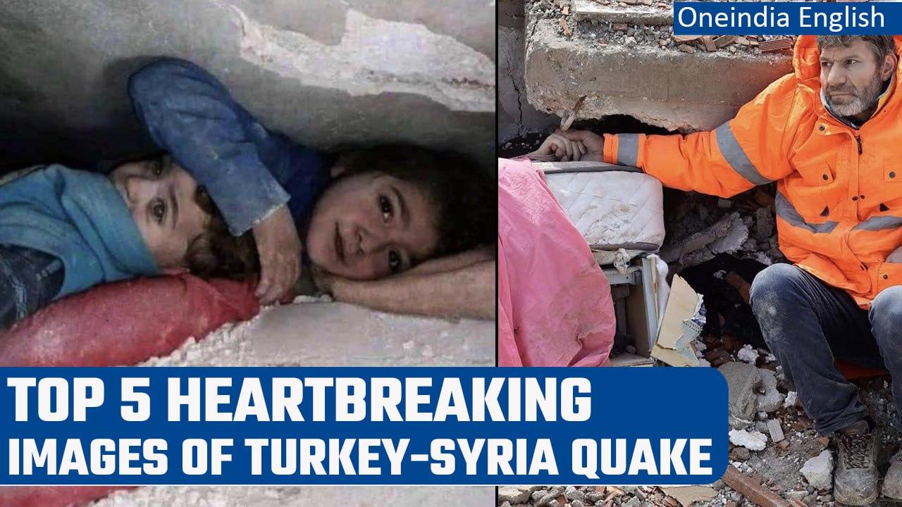 Turkey Earthquake: Top 5 heartbreaking images of the aftermath | Oneindia News