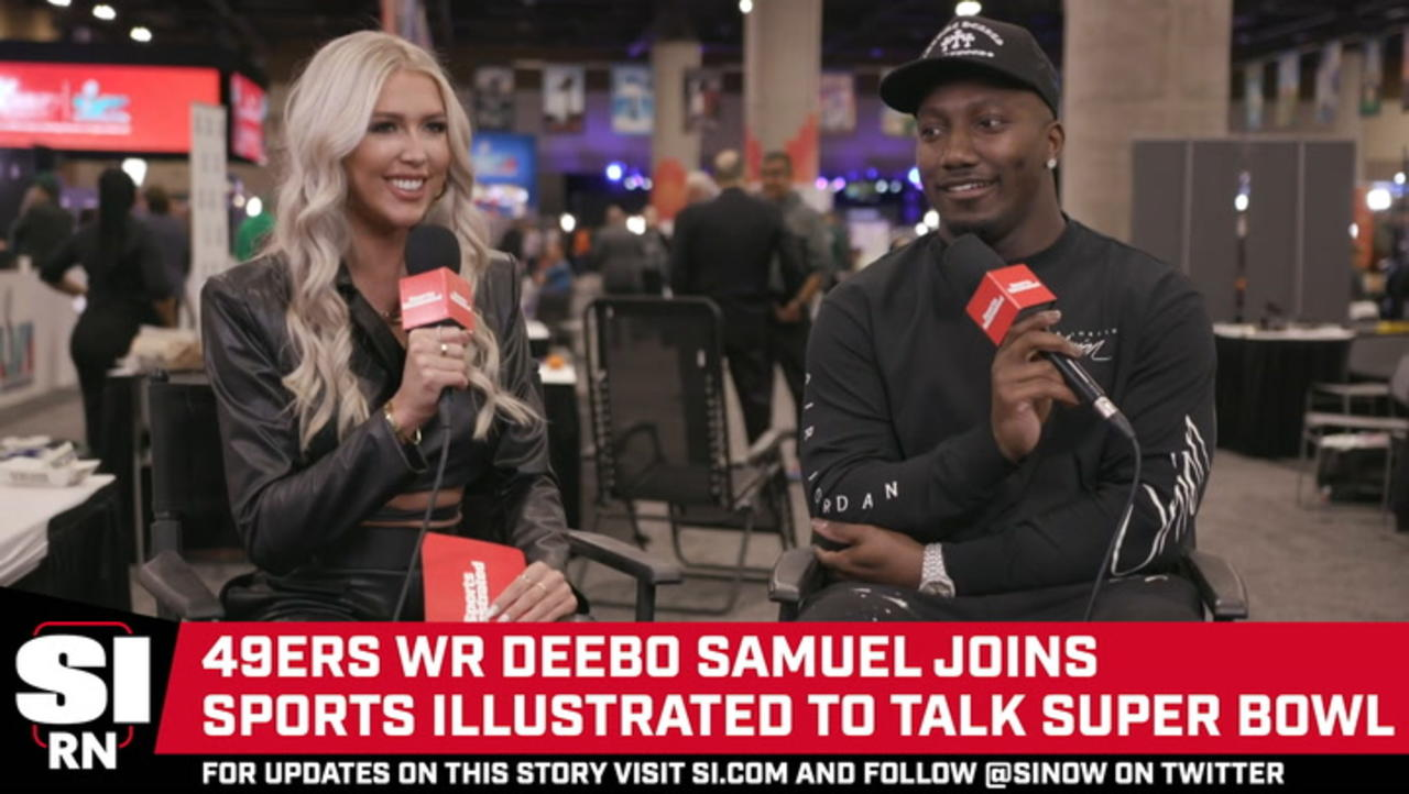 Deebo Samuel Joins Sports Illustrated from Radio Row Ahead of Super Bowl LVII