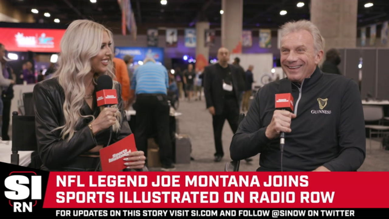 NFL Legend Joe Montana Joins Sports Illustrated on Radio Row and Ranks His Top Quarterbacks