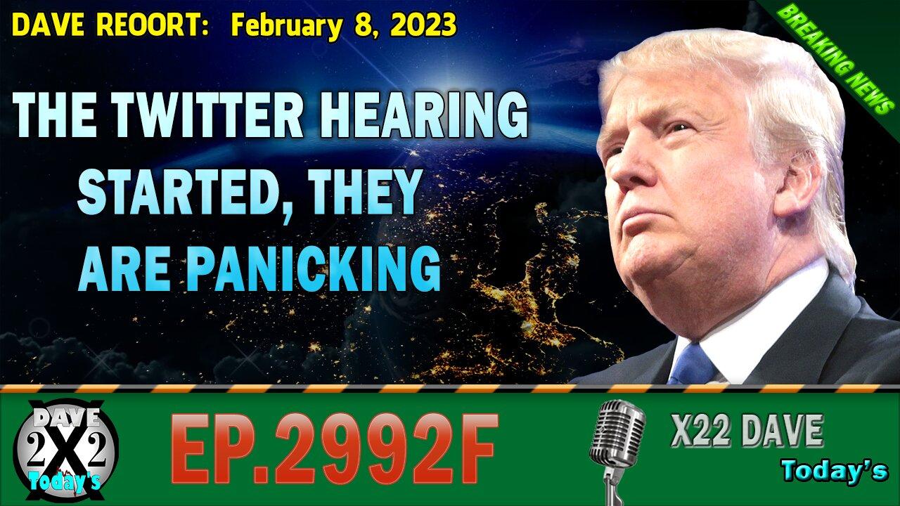 X22 Report - Ep. 2992- [DS] They Are Panicking, Trump Fact Checks Biden, The Twitter Hearing Started