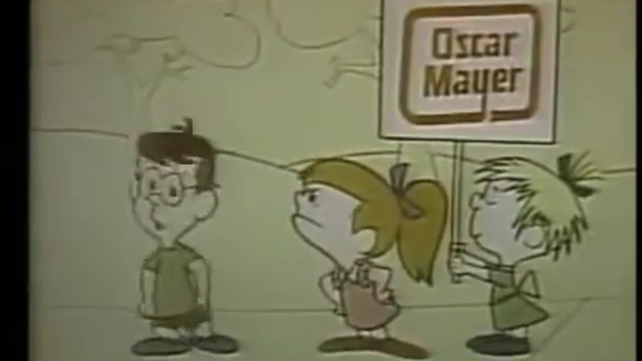 OSCAR MAYER Wieners 1965 TV Commercial
