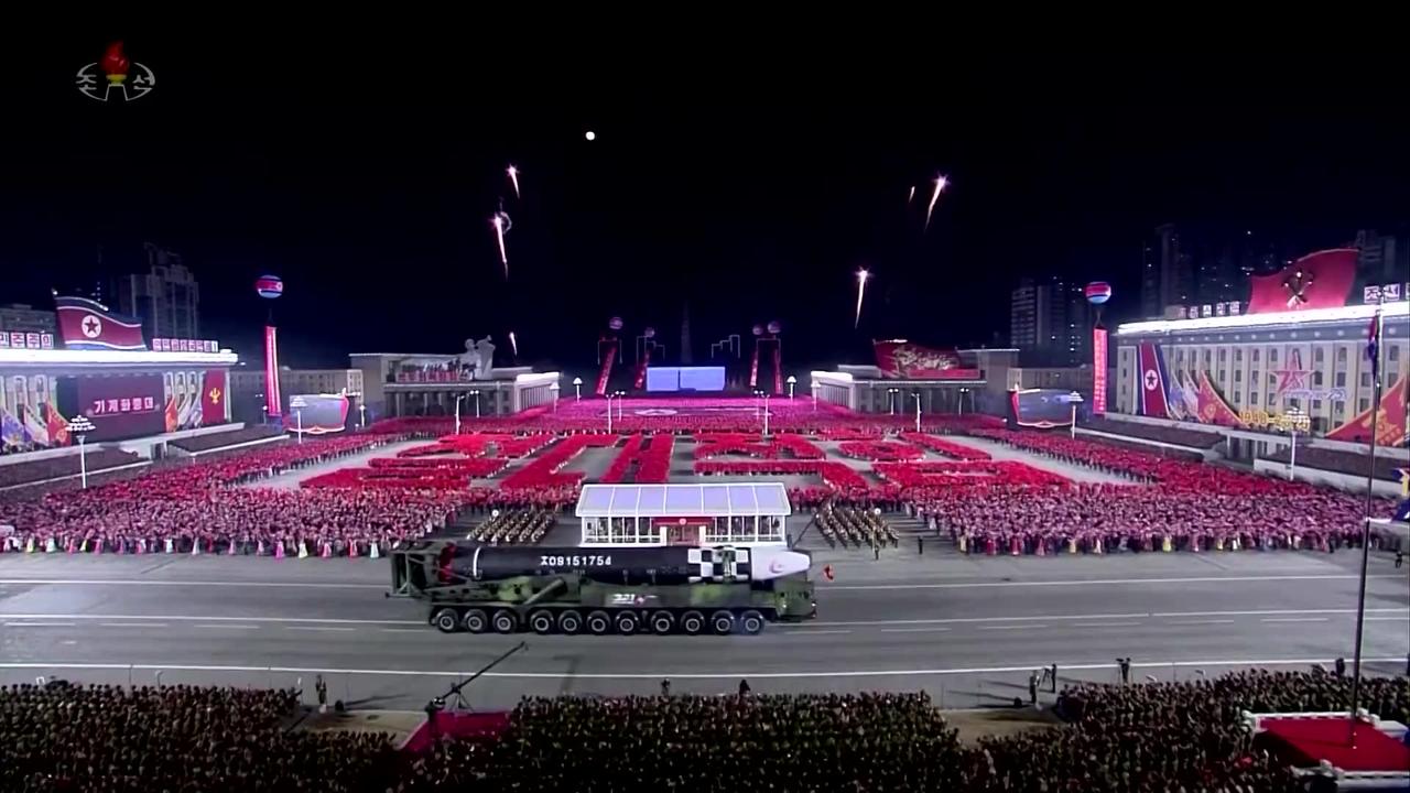 Kim Jong Un's daughter appears at military parade