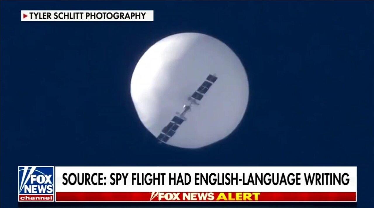 China Spy Balloon Had English Writing On It: Fox News