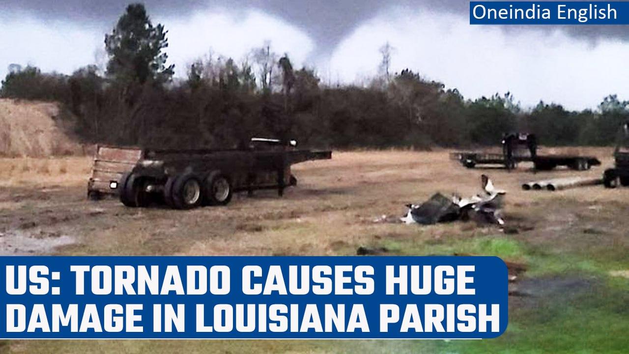 US: Tornado causes heavy damage in Tangipahoa parish in Louisiana, few injured | Oneindia News