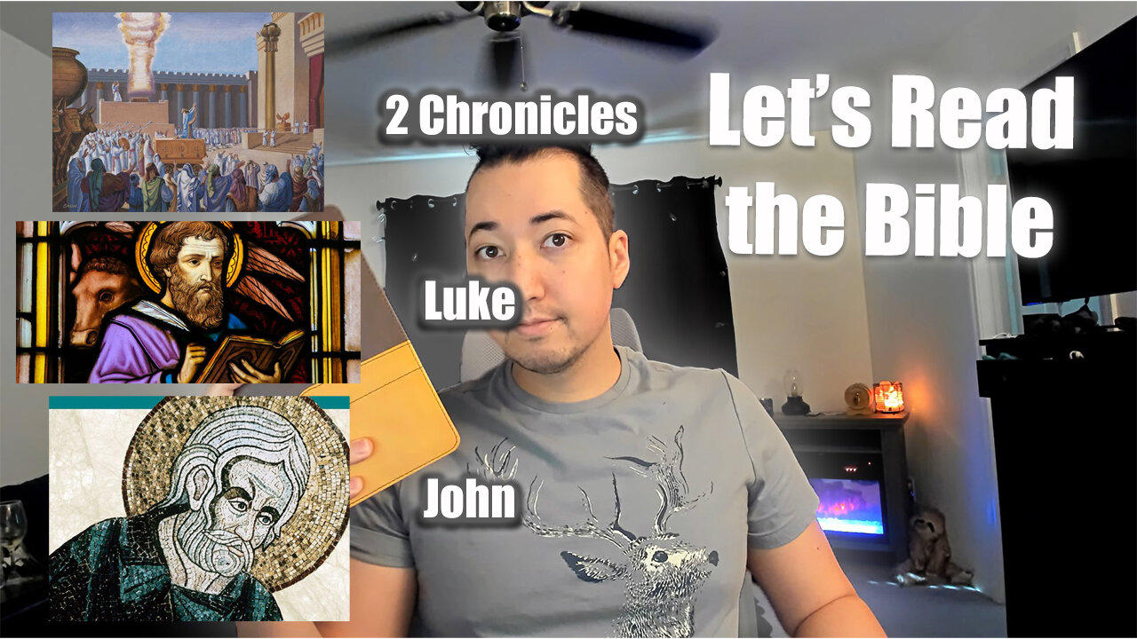 Day 368 of Let's Read the Bible - 2 Chronicles 1, Luke 12, John 5