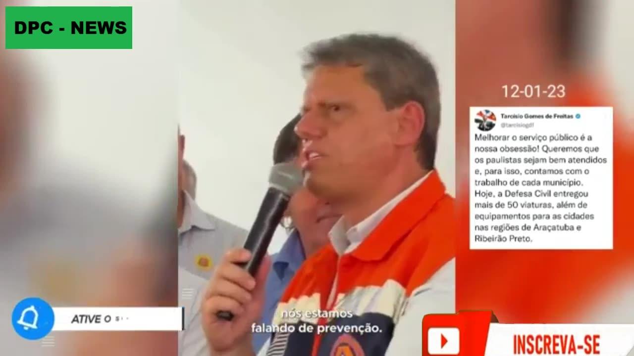 GOVERNADOR TARCÍSIO DE FREITAS já fez tudo isso, 878 novos Policiais, fundo social e 50 viaturas....