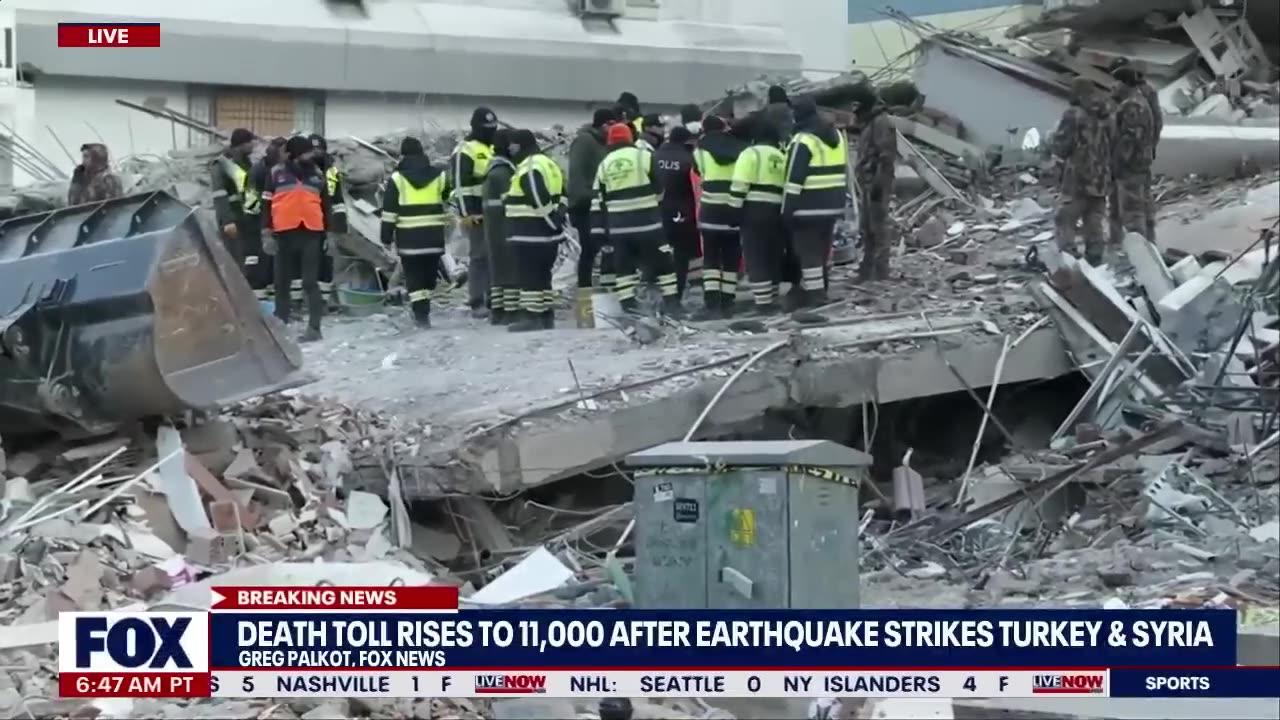 Turkey-Syria earthquake kills 11,000 as recovery efforts continue _ LiveNOW from FOX