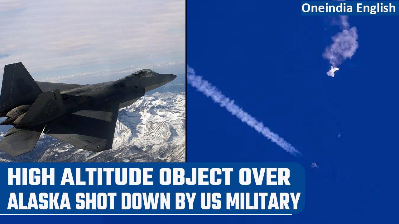 US Military successfully shoots down high altitude object over Alaska | Oneindia News